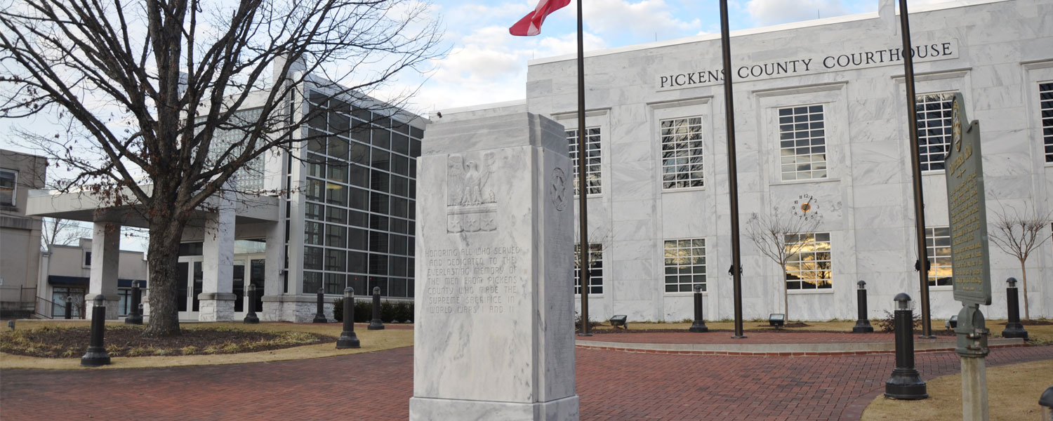 Photo of Pickens County Georgia Courthouse